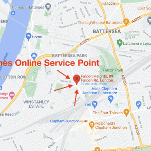 Fit to fly testing near me PCR clinic location map